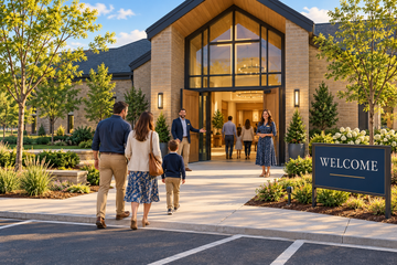 How to Help First-Time Visitors Find Your Church Entrance