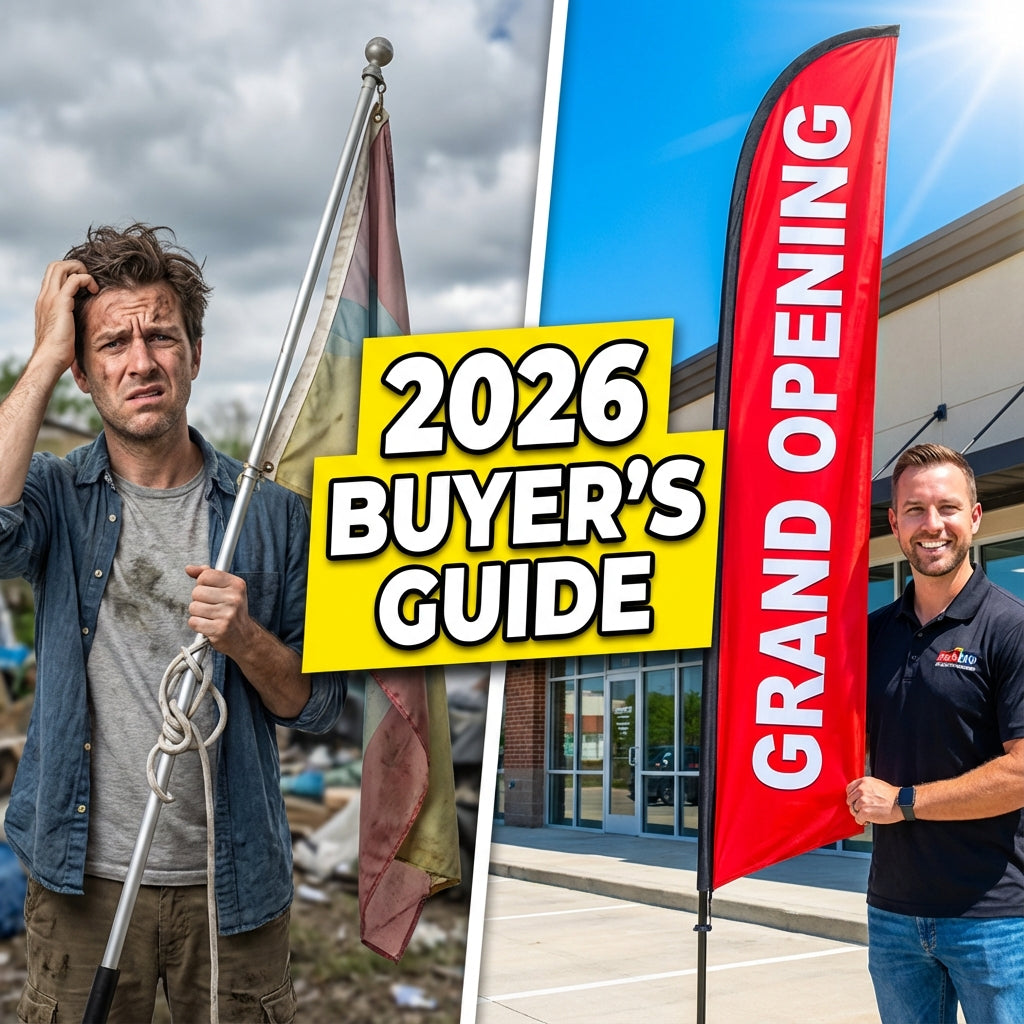 2026 Ultimate Buyers Guide to Custom Feather Flags