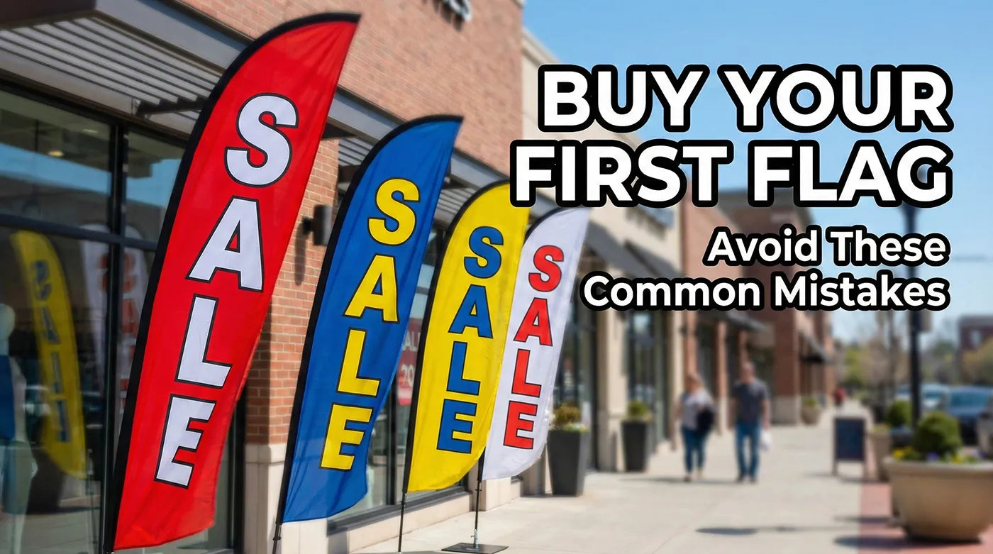 Tips on buying an advertising feather flag at your first time