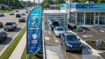 Car Wash "Exit Tunnel" Branding: Upselling Customers with Bidirectional Visibility