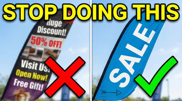 Feather Flag Design Mistakes - Stop Doing This