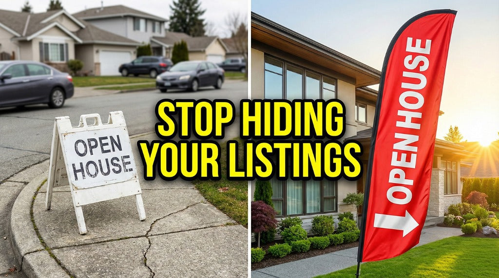 How real estate agents increase open house traffic