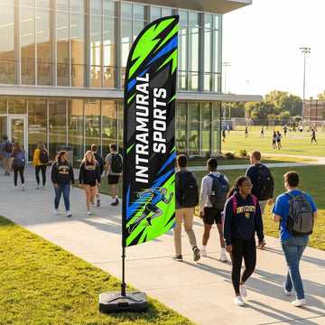 Campus Recreation & Intramural Sports Feather Flag