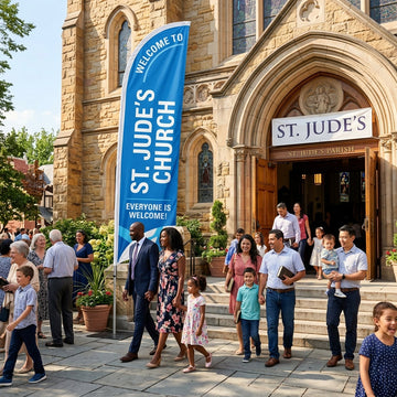 Join Us This Sunday - Church Banner