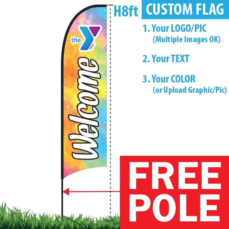 Cheap Feather Flags with Pole