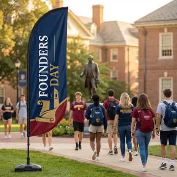 Founders Day & Heritage Celebration Feather Flag