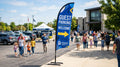 Guest Parking Directional Church Feather Flag
