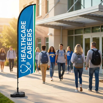 Nursing & Healthcare Career Expo Feather Flag