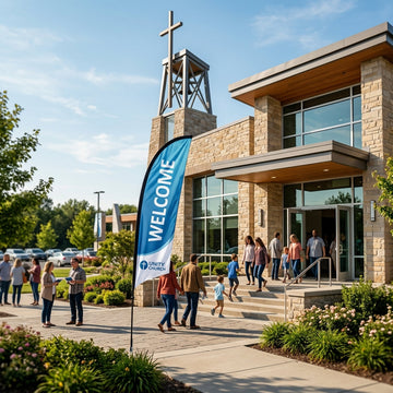 Welcome Flags for Church