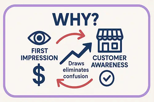 NOW OPEN feather flag designed to attract walk-in and drive-by customers immediately